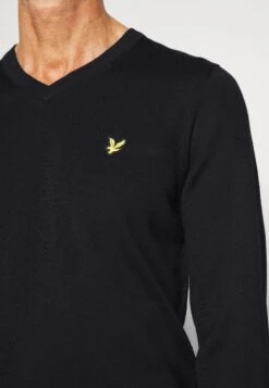Lyle & Scott Golf V Neck - Trui - Jet Black -Golfserie Winkel 047c47f0faaf4ac9b6b0da1f319c5c66