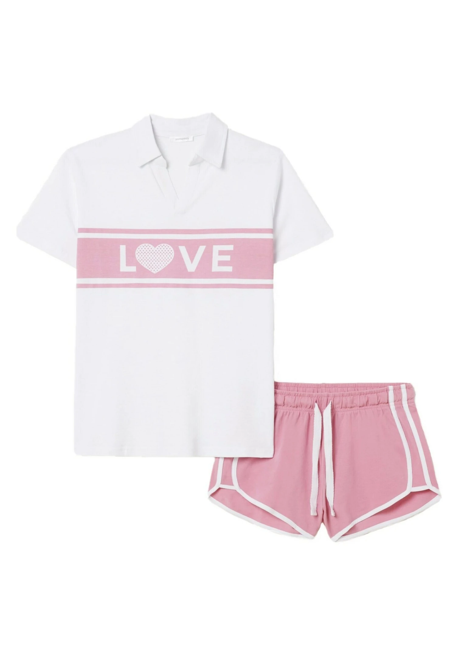 Yamamay Golf Club Ii Set - Pyjama - White 5 Yamamay Golf Club Ii Set - Pyjama - White - Afbeelding 3