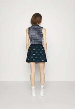 Lacoste Sport Golf Print Skirt - Rokken - Bleu Marine/Vert -Golfserie Winkel 0b7d17659696448e837897dcb0380550