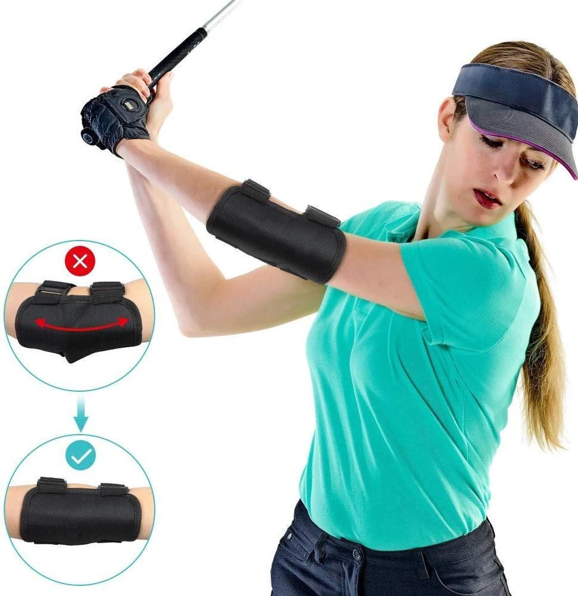 Swingz® - Golf Swing Trainer - Golf Accessoires - Golfen - Zwart 3 Swingz® - Golf Swing Trainer - Golf Accessoires - Golfen - Zwart