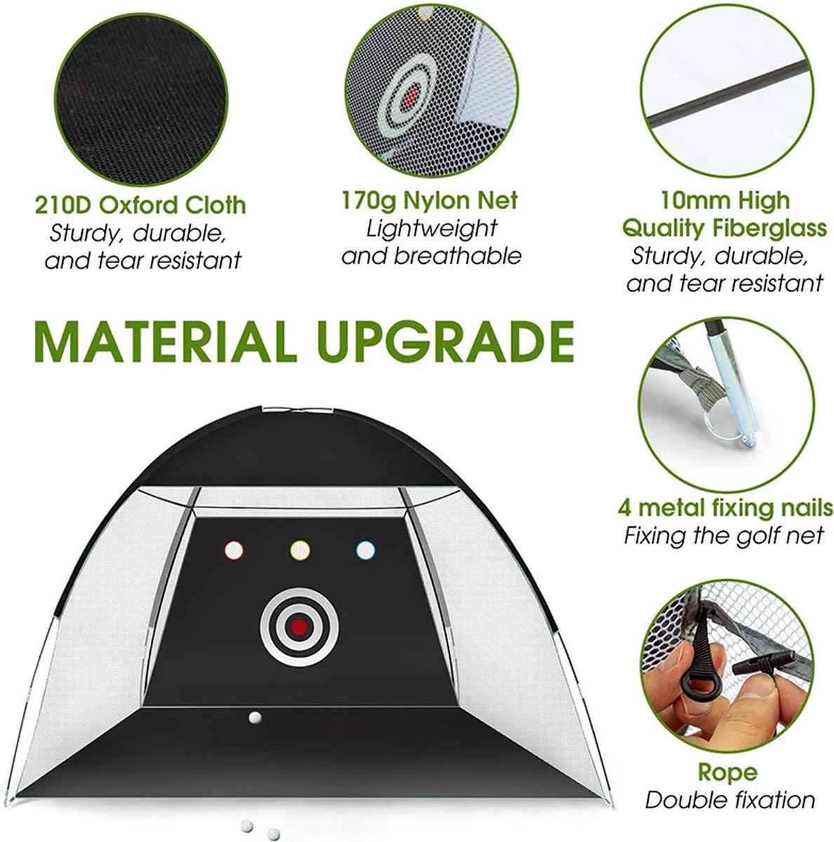 Buxibo - 15-Delige Golf Set - Skill Training 4 Buxibo - 15-Delige Golf Set - Skill Training - Afbeelding 2