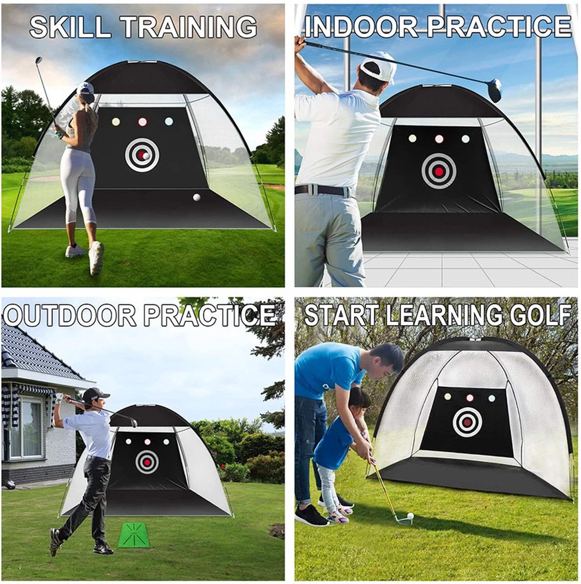 Buxibo - 15-Delige Golf Set - Skill Training 5 Buxibo - 15-Delige Golf Set - Skill Training - Afbeelding 3