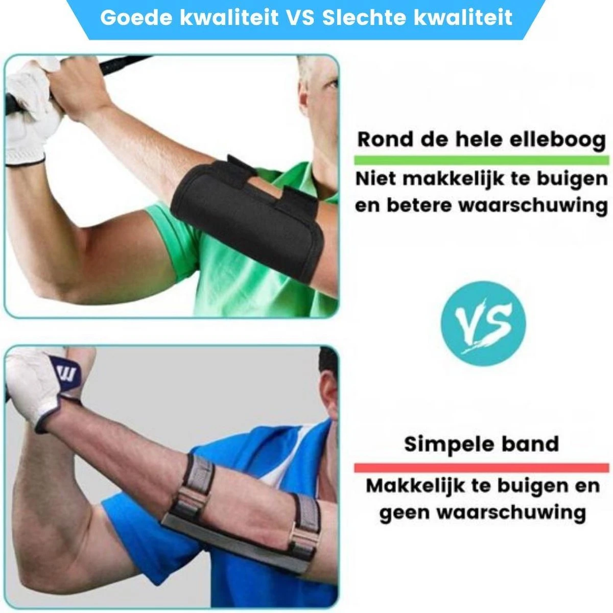 Swingz® - Golf Swing Trainer - Golf Accessoires - Golfen - Zwart 9 Swingz® - Golf Swing Trainer - Golf Accessoires - Golfen - Zwart - Afbeelding 7