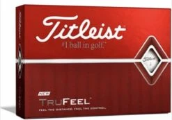 Titleist TruFeel Dozijn Golfballen Wit, Nieuwe Trusoft 2022