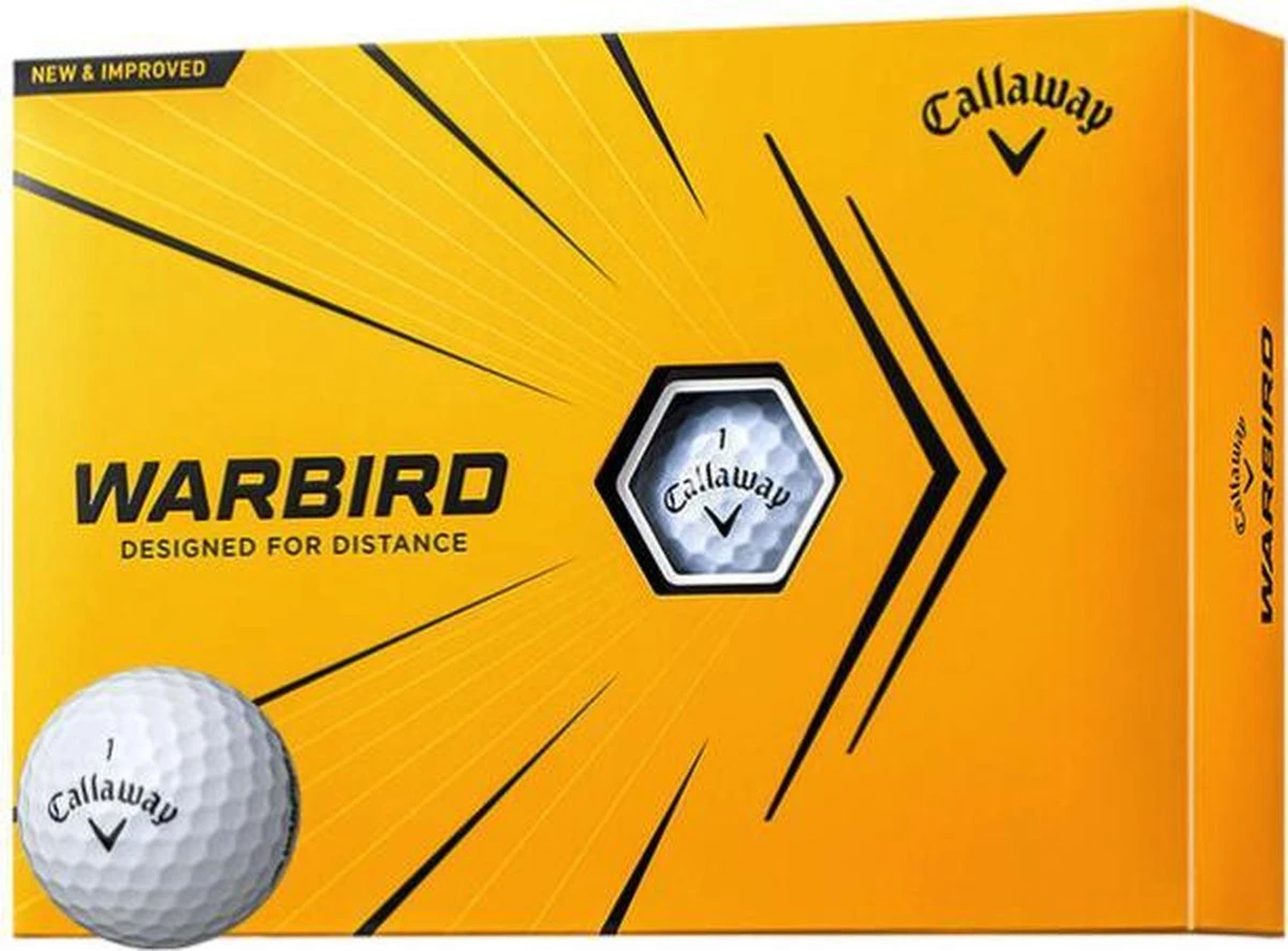 Callaway Warbird Golfballen - Wit 11 Callaway Warbird Golfballen - Wit - Afbeelding 10
