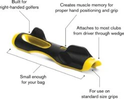 SKLZ Grip Trainer - Griptrainer - Golftraining Accessoire - Golf - Golfen -Golfserie Winkel 1200x961