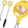 Firsttee Golfbalhengel - AUTOMATISCHE VERGRENDELING - RVS - Uitschuifbare Golfhengel 2M - Ball Retriever - Golf Accessoires - Golftrainingsmateriaal - Sport - Training - Cadeau - Hengel - Golfballen - Trolley - Mat - Net - Bal - Trainingsmaterialen -Golfserie Winkel 1200x980