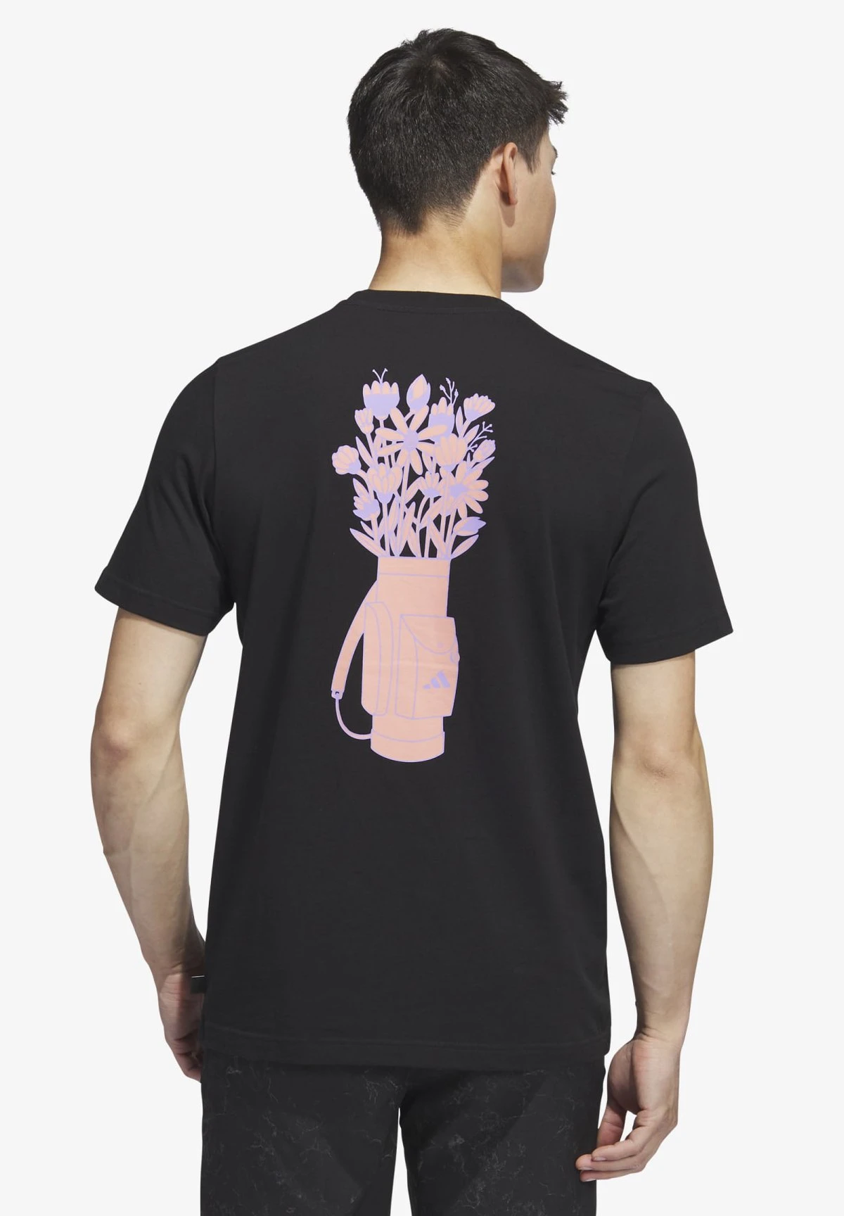 Adidas Golf Golf Gfx - T-Shirt Print - Black 5 Adidas Golf Golf Gfx - T-Shirt Print - Black - Afbeelding 3