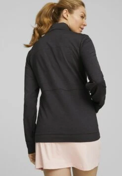 Puma Cloudspun Rockaway Golf Mit Halbem Reissverschluss - Sweater - Black -Golfserie Winkel 289ccd1ae8544e829bebe13e0c3fb566