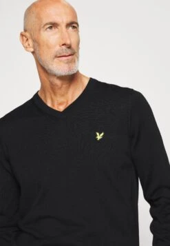 Lyle & Scott Golf V Neck - Trui - Jet Black -Golfserie Winkel 2b2962beffe64544a573d14b346770f8