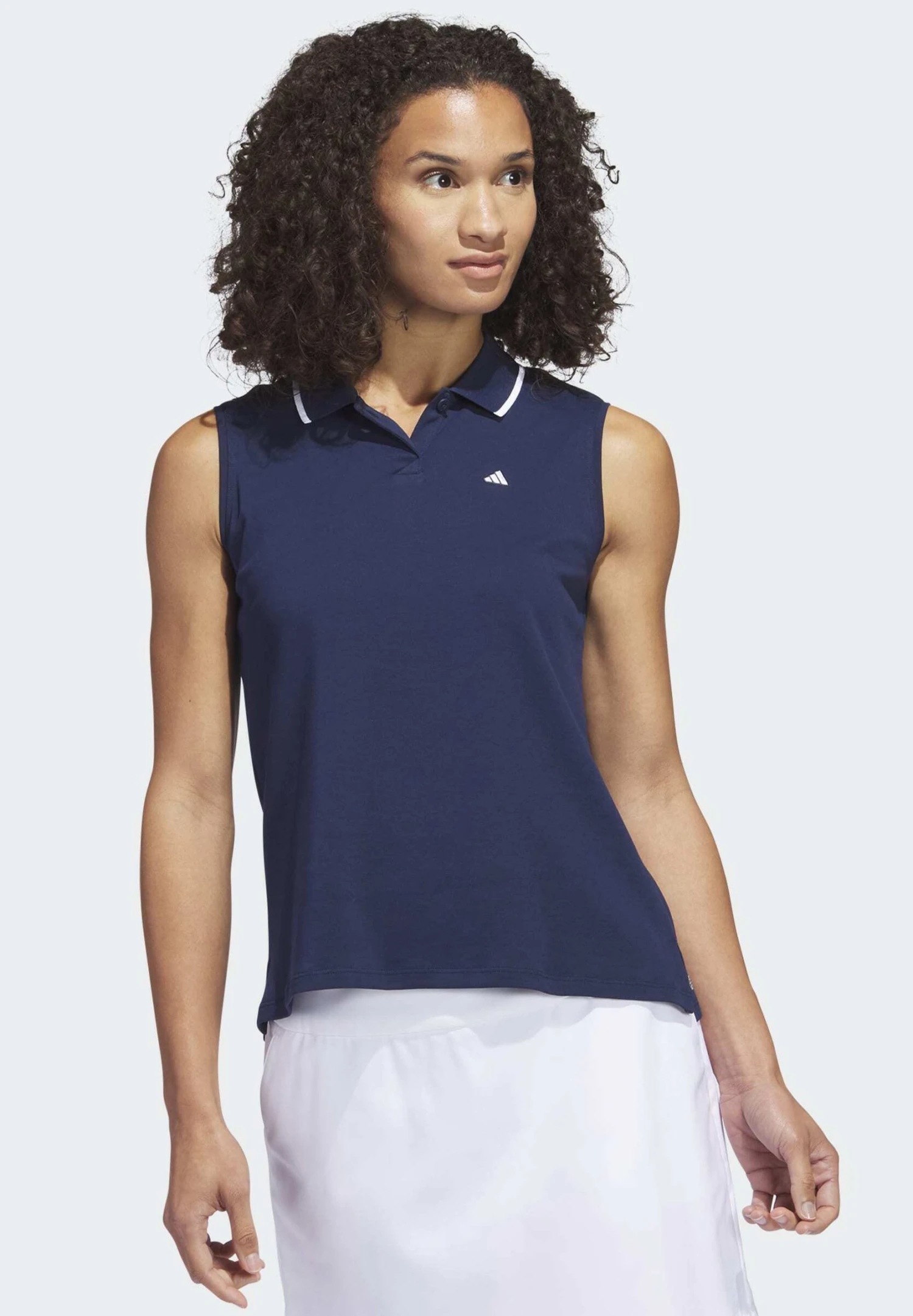 ADIDAS PERFORMANCE Go To Sleeveless Golf - Poloshirt - Collegiate Navy 3 ADIDAS PERFORMANCE Go To Sleeveless Golf - Poloshirt - Collegiate Navy