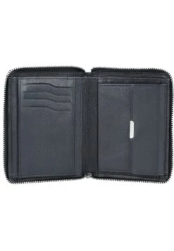 Golf Edition Geldbörse Leder 10 Cm - Portemonnee - Black -Golfserie Winkel 2dd166ca0e7e44dea7fb25bfd533220d