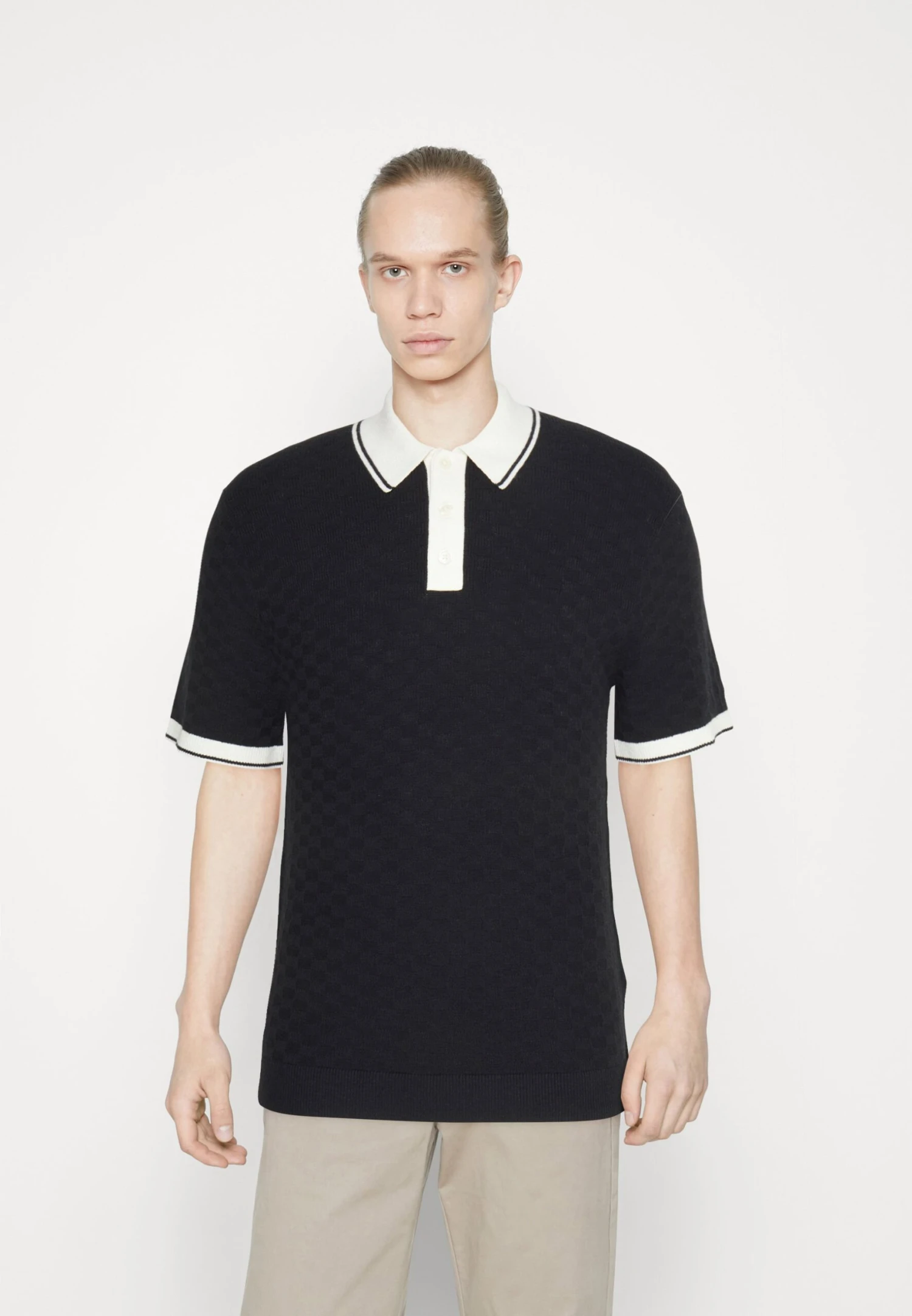 Abercrombie & Fitch Golf Shop New Button- Poloshirt - Moonless Night 3 Abercrombie & Fitch Golf Shop New Button- Poloshirt - Moonless Night