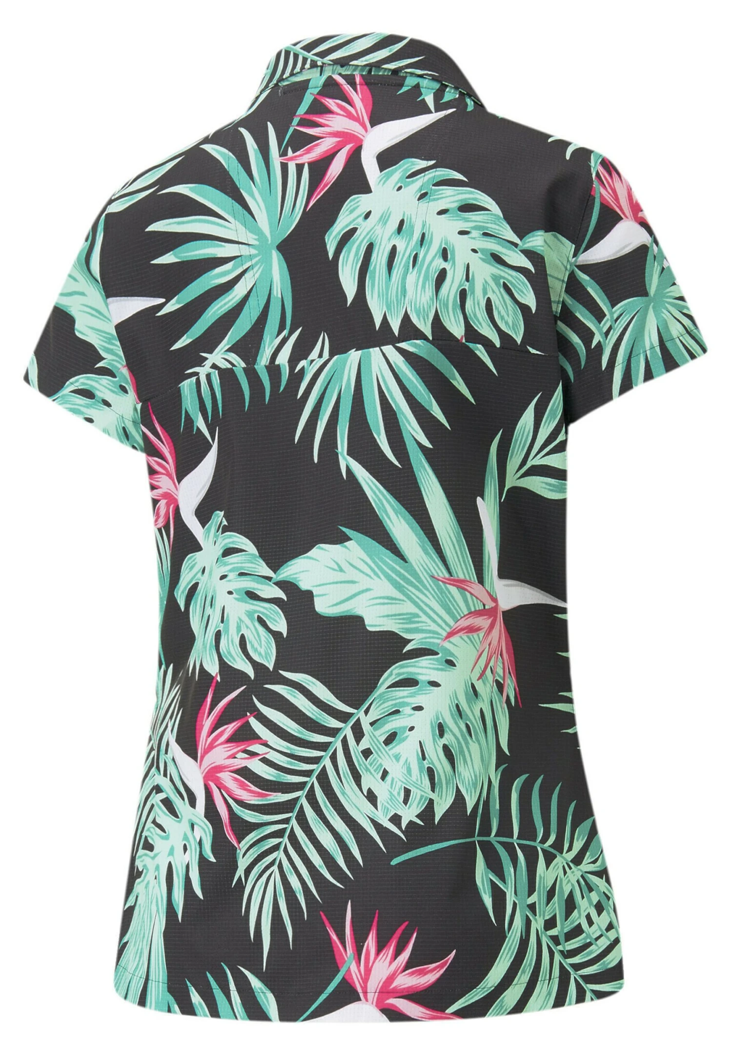 Puma Palm Tree Paradise Camp Golf - Overhemdblouse - Black 8 Puma Palm Tree Paradise Camp Golf - Overhemdblouse - Black - Afbeelding 6