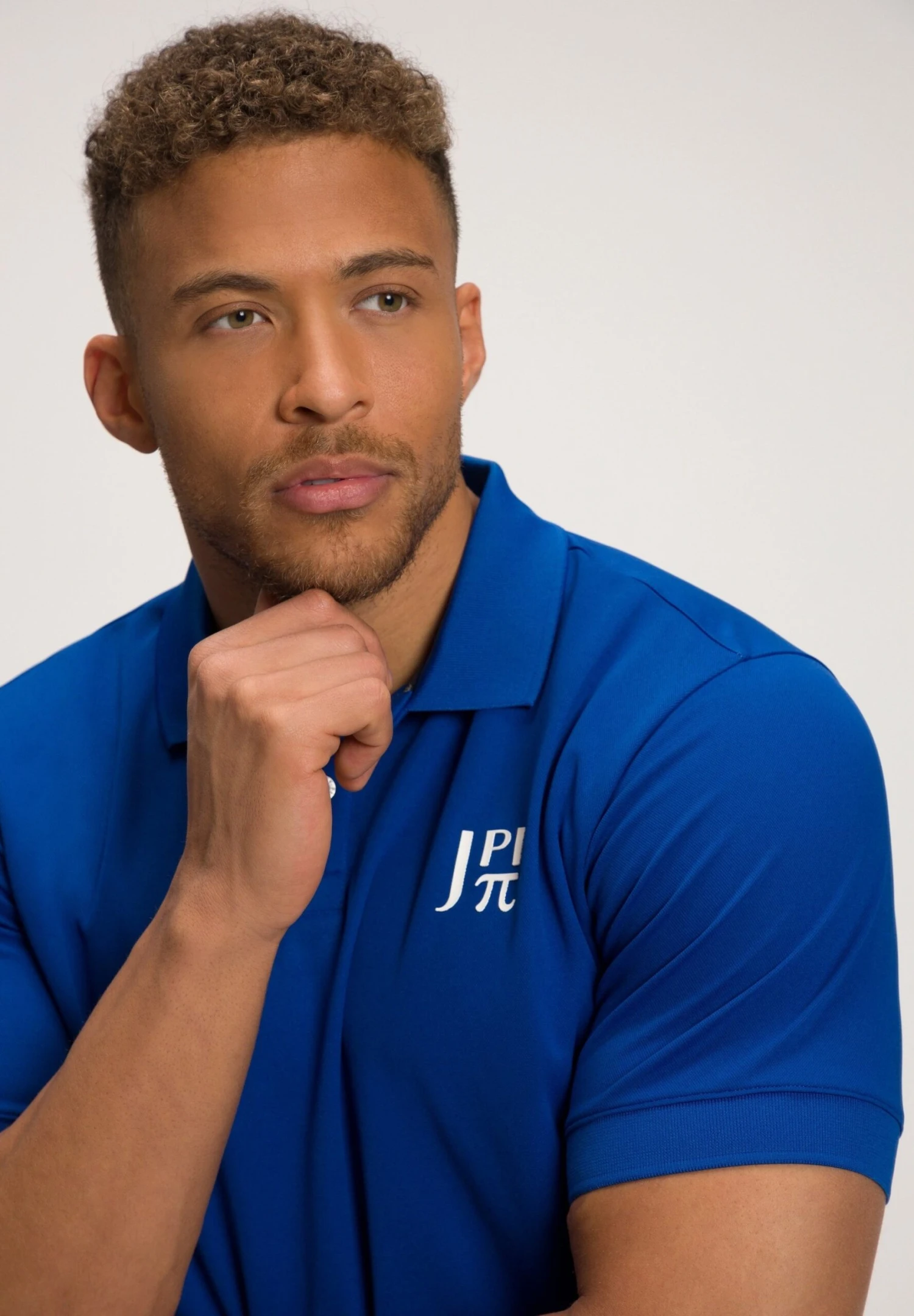 JP1880 Jay-Pi Golf - Poloshirt - Licht Kobalt 5 JP1880 Jay-Pi Golf - Poloshirt - Licht Kobalt - Afbeelding 3