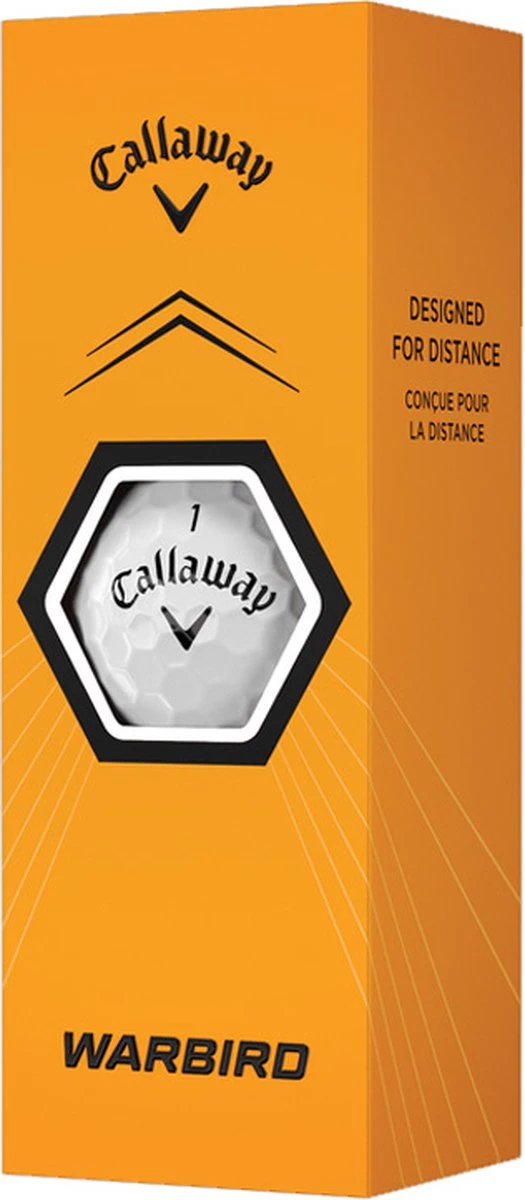 Callaway Warbird 2023 Golfballen - Wit - 12 Stuks 6 Callaway Warbird 2023 Golfballen - Wit - 12 Stuks - Afbeelding 4