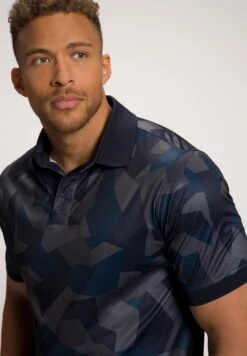 JP1880 Jay-Pi Golf - Poloshirt - Dark Blue/Grey -Golfserie Winkel 5704d1addac4439bb970bb8d1a07a5b9