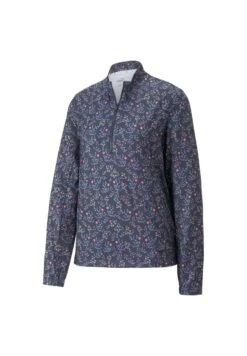 Puma Floral Cloudspun Quarter-Zip Golf - Longsleeve - Navy Blazer Loveable 12 Puma Floral Cloudspun Quarter-Zip Golf - Longsleeve - Navy Blazer Loveable -Golfserie Winkel 5f39317d26ed4cd589c43164f91c0355