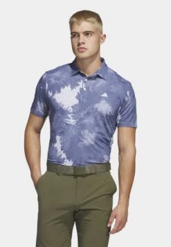 ADIDAS PERFORMANCE Flower Golf - Poloshirt - White Collegiate Navy