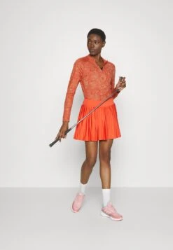 Adidas Golf Womens Long Sleeve Printed Golf - Longsleeve - Preloved Red -Golfserie Winkel 6ce98c47230547da923bbe33dc98a848