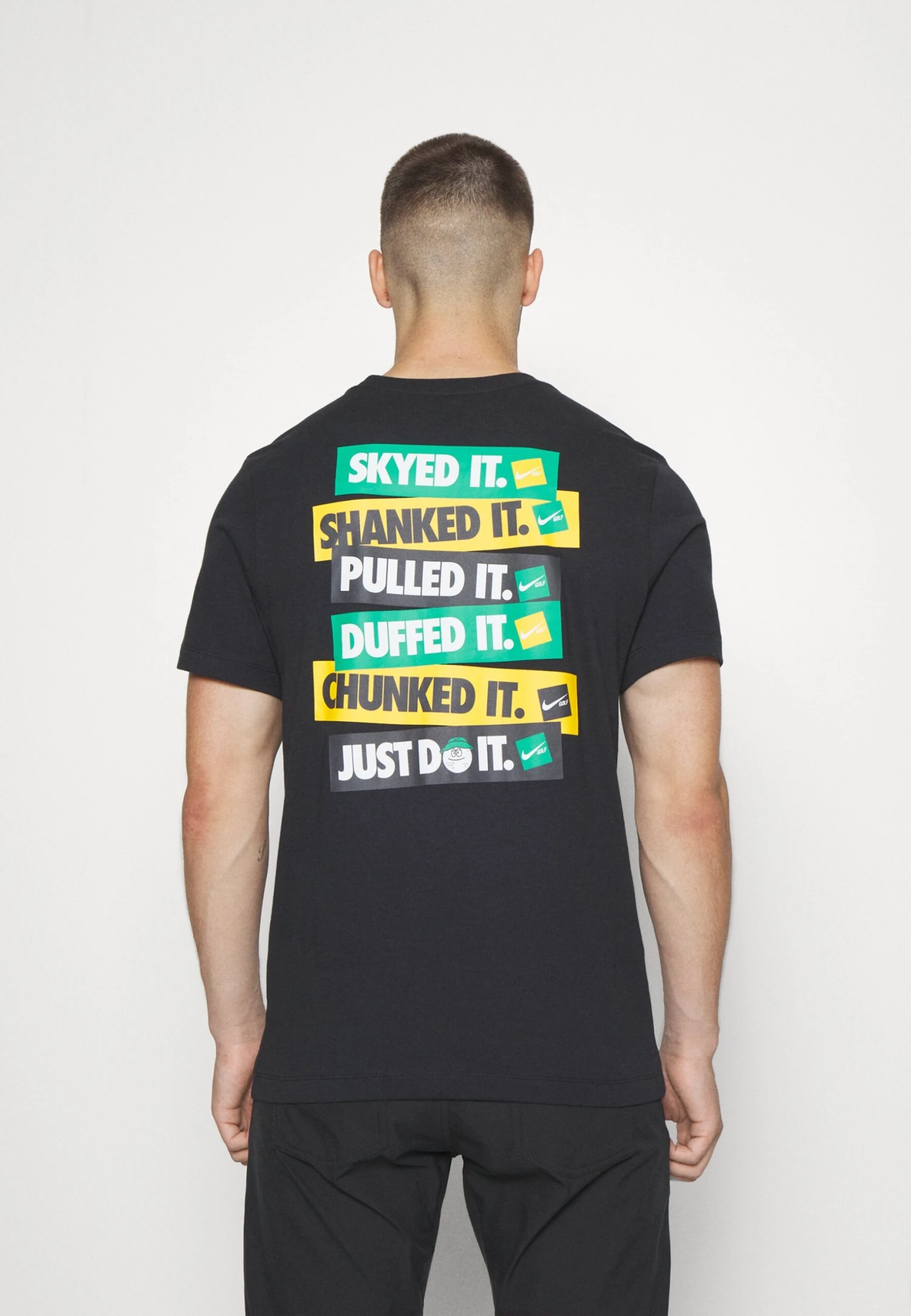 Tee Golf Verbiage - T-Shirt Print - Black 3 Tee Golf Verbiage - T-Shirt Print - Black