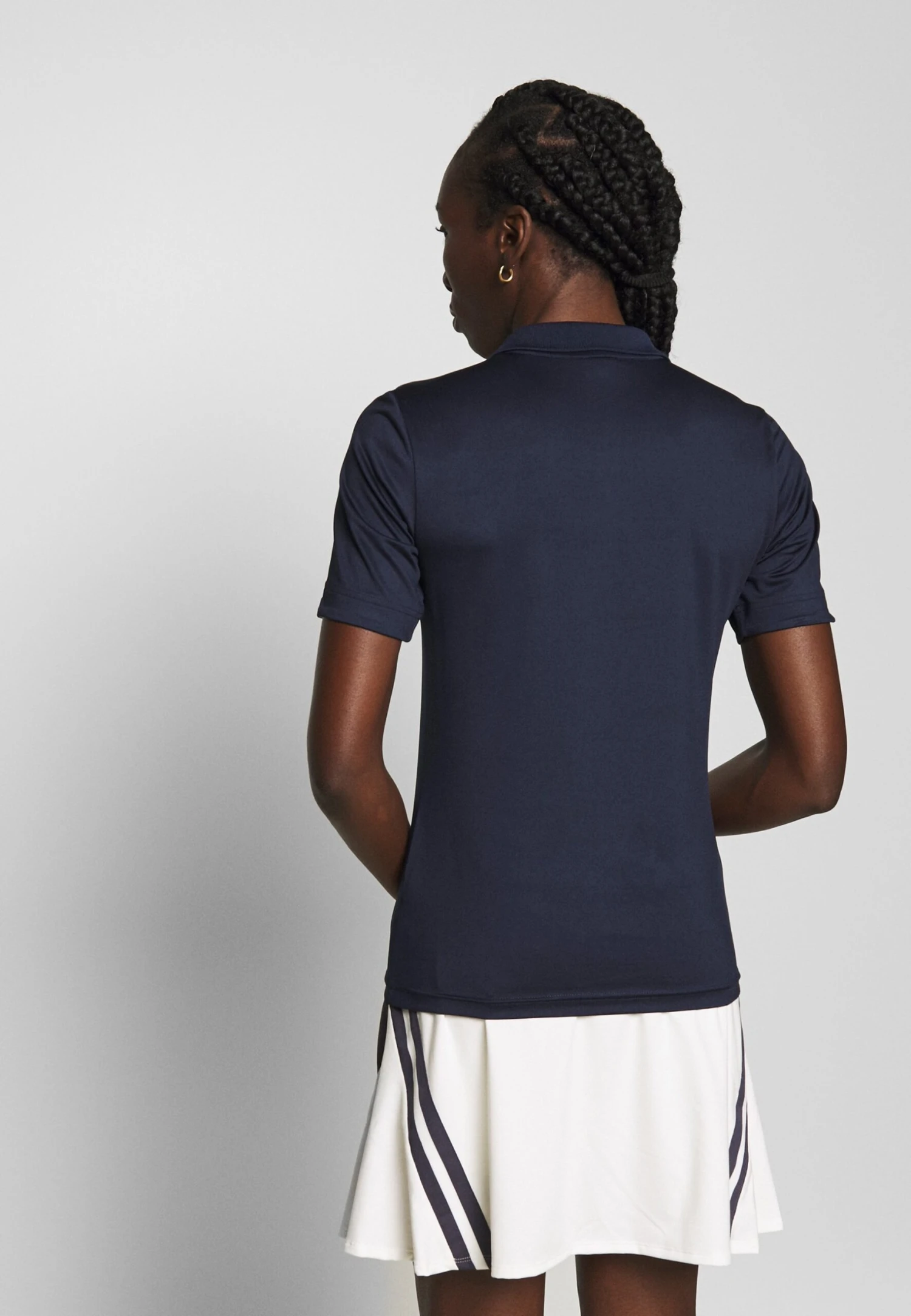 Lacoste Sport Golf Basic- Sport T-Shirt - Navy Blue/White 5 Lacoste Sport Golf Basic- Sport T-Shirt - Navy Blue/White - Afbeelding 3