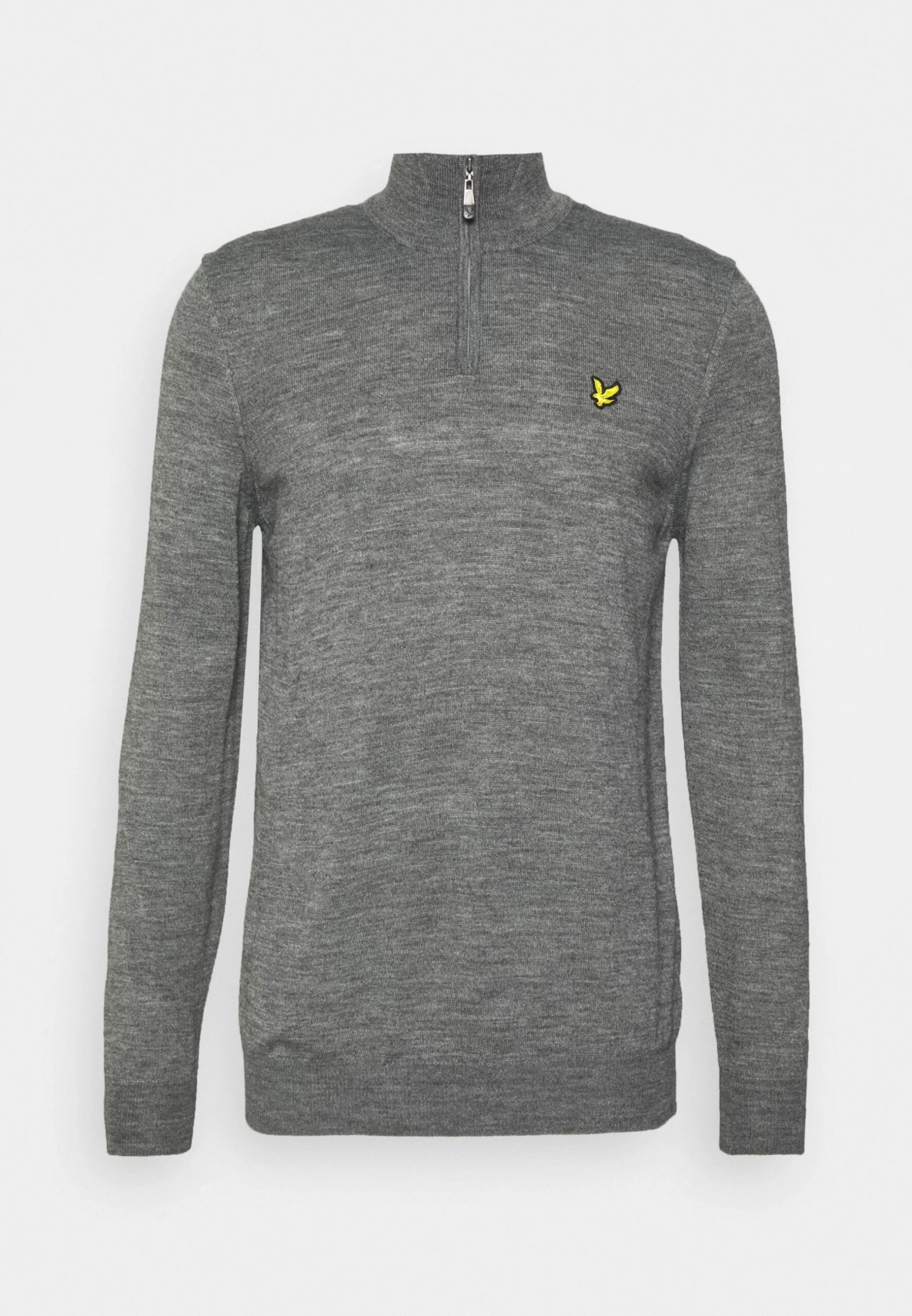 Lyle & Scott Golf Core Zip Mix - Trui - Mid Grey Marl 6 Lyle & Scott Golf Core Zip Mix - Trui - Mid Grey Marl - Afbeelding 4