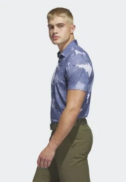 ADIDAS PERFORMANCE Flower Golf - Poloshirt - White Collegiate Navy -Golfserie Winkel 868e1ebff17b42b4aaacfe1dac2e11d0