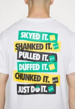 Tee Golf Verbiage - T-Shirt Print - White -Golfserie Winkel 92937534f5f747d4be9a0f085594e82a