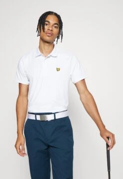 Lyle & Scott Golf- Poloshirt - White -Golfserie Winkel 95dd10184ebe4849b55dd443576daeb4