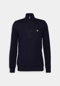 Lyle & Scott Golf Core Zip Mix - Trui - Dark Navy -Golfserie Winkel a23c19e209c84d0f891c70f470ce380c
