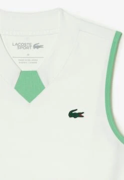 Lacoste Sport Golf Dress - Jurken - Blanc Vert -Golfserie Winkel a79c77df66d4421ebec1c1ca5c5e39fc