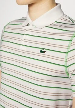 Lacoste Sport Golf Stripe - Poloshirt - Flour/Lion/Navy Blue/Tarragon -Golfserie Winkel a9a039217c484893b2afcd31cbfe0fc7