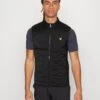 Lyle & Scott Golf Gilet - Bodywarmer - Jet Black -Golfserie Winkel af52bad9e2394fe49726221415d60b4c