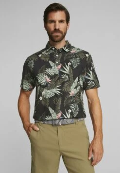Puma Cloudspun Aloha Golf - Poloshirt - Black Eucalyptus