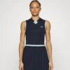 Lacoste Sport Golf Dress - Jurken - Bleu Marine Vert Clair