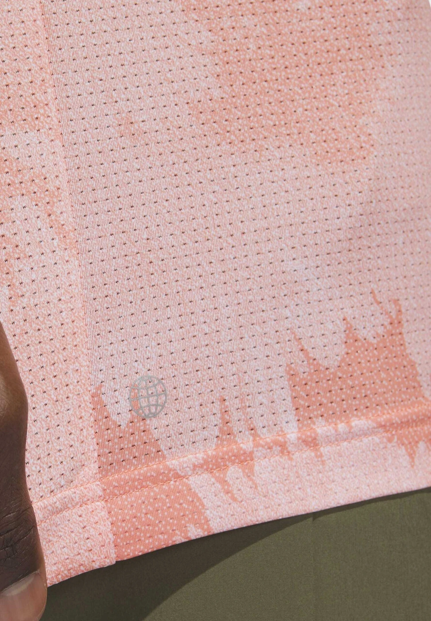 ADIDAS PERFORMANCE Flower Golf - Poloshirt - Coral Fusion White 6 ADIDAS PERFORMANCE Flower Golf - Poloshirt - Coral Fusion White - Afbeelding 4