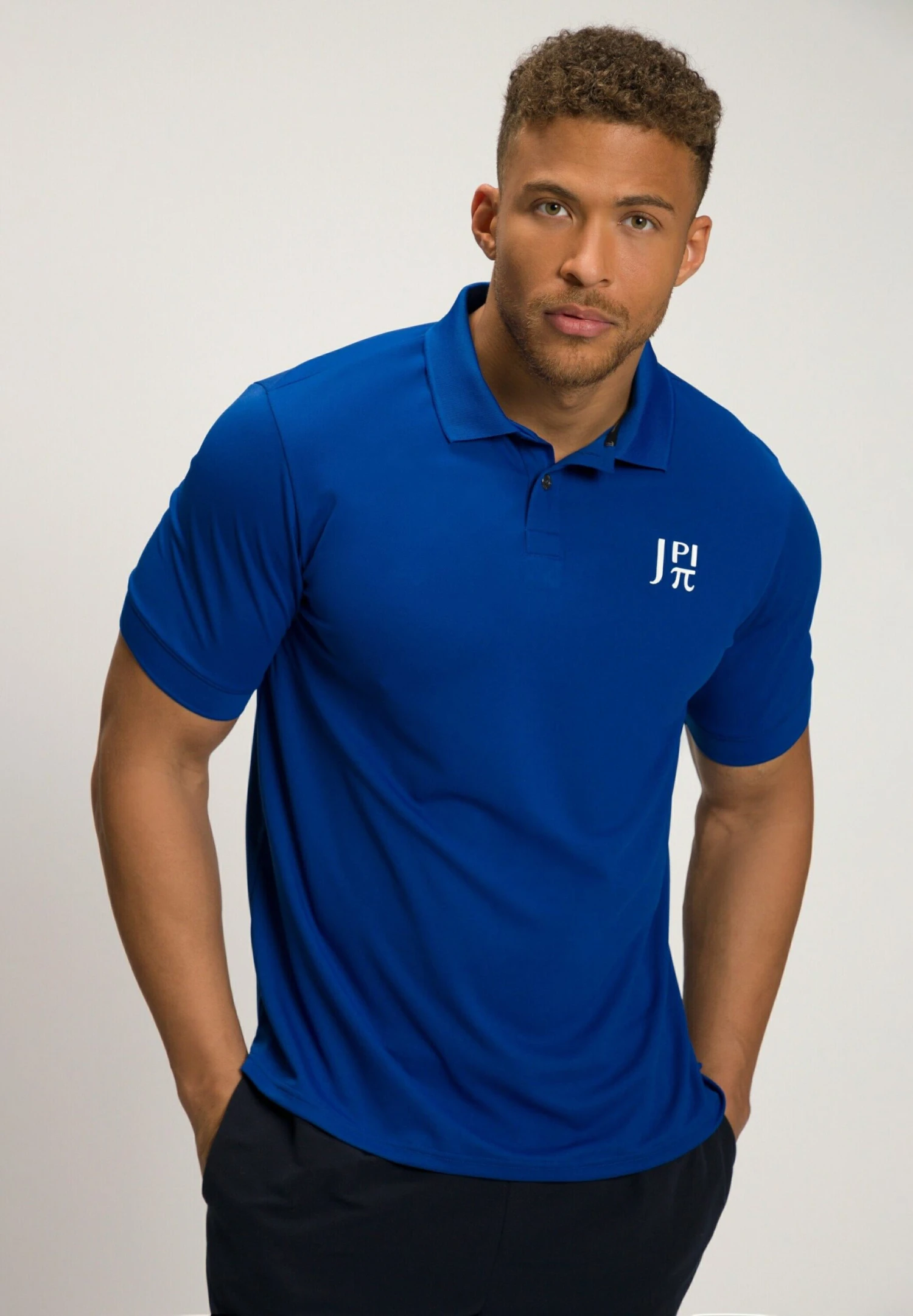 JP1880 Jay-Pi Golf - Poloshirt - Licht Kobalt 4 JP1880 Jay-Pi Golf - Poloshirt - Licht Kobalt - Afbeelding 2