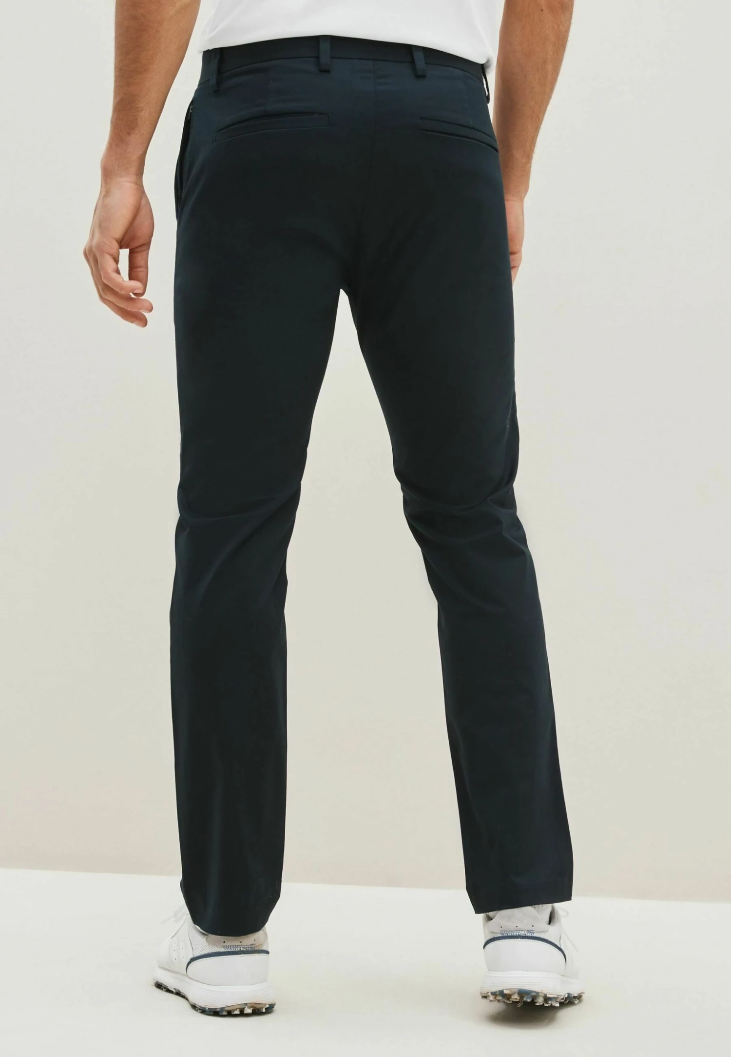 Next Shower Resistant Golf Stretch- Chino - Navy Blue 4 Next Shower Resistant Golf Stretch- Chino - Navy Blue - Afbeelding 2