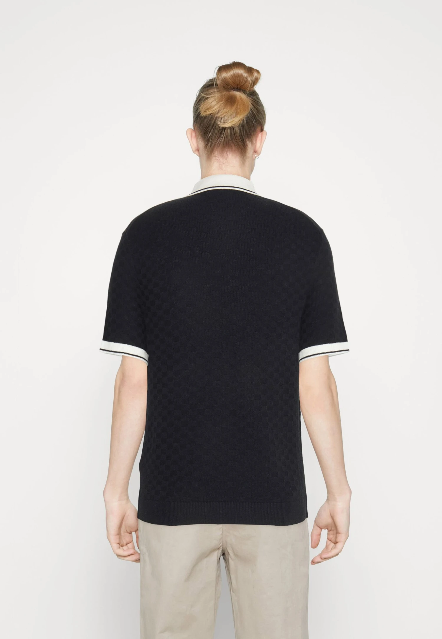 Abercrombie & Fitch Golf Shop New Button- Poloshirt - Moonless Night 5 Abercrombie & Fitch Golf Shop New Button- Poloshirt - Moonless Night - Afbeelding 3