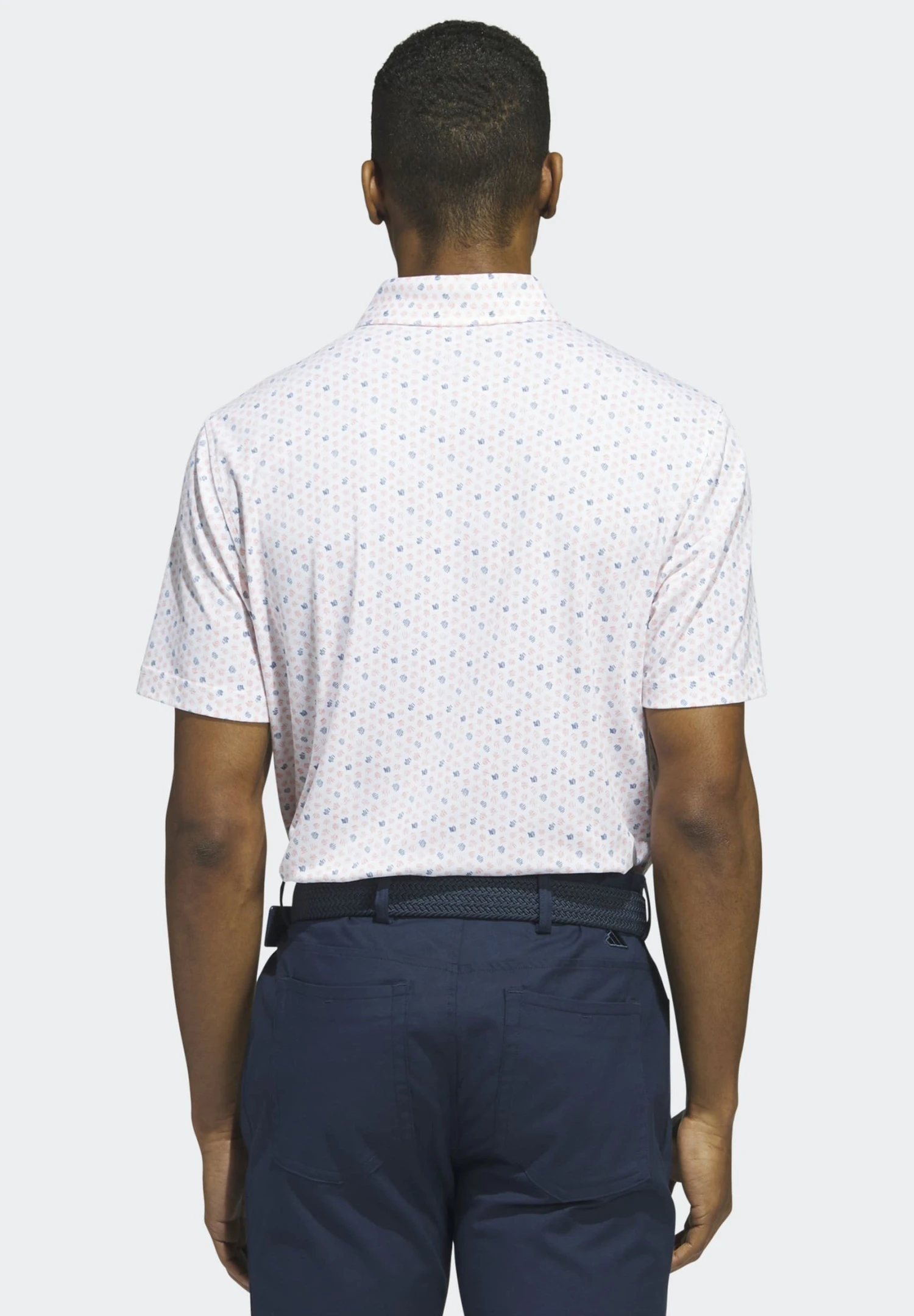 ADIDAS PERFORMANCE Go-To Print Golf - Poloshirt - Coral Fusion 4 ADIDAS PERFORMANCE Go-To Print Golf - Poloshirt - Coral Fusion - Afbeelding 2