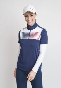 Zip Golf - Poloshirt - Navy