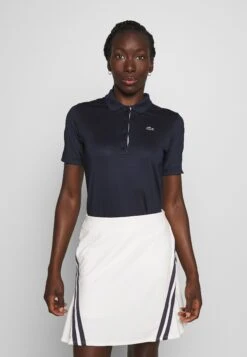 Lacoste Sport Golf Basic- Sport T-Shirt - Navy Blue/White