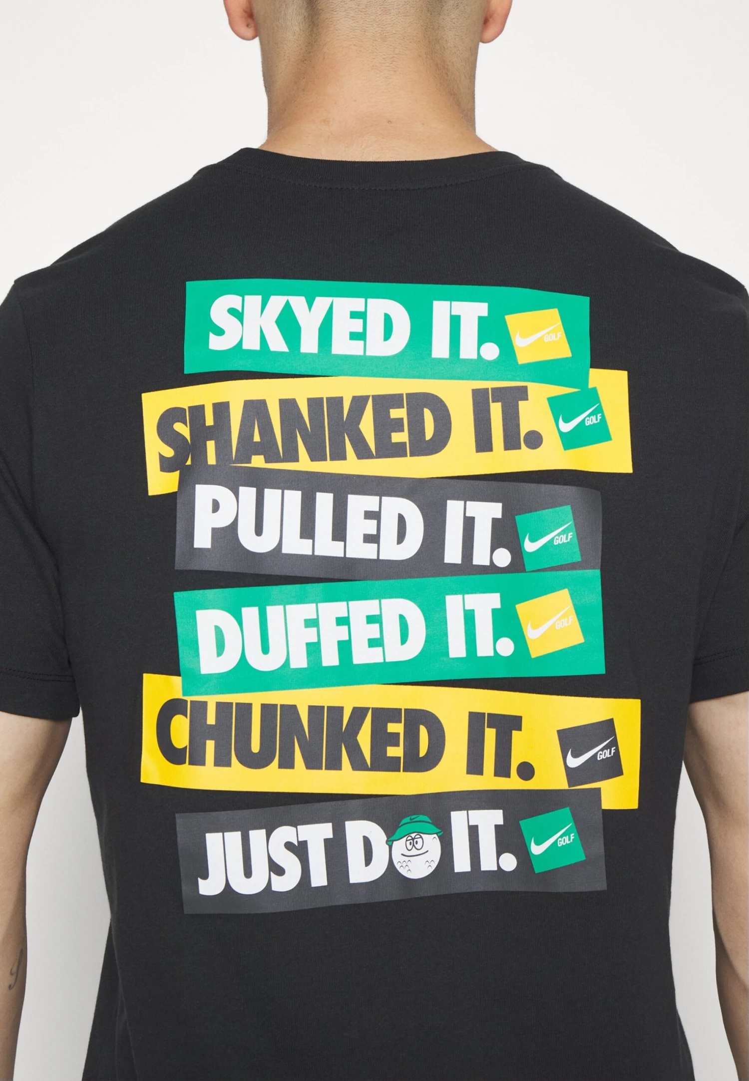 Tee Golf Verbiage - T-Shirt Print - Black 8 Tee Golf Verbiage - T-Shirt Print - Black - Afbeelding 6