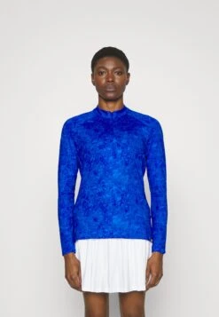 Adidas Golf Womens Long Sleeve Printed Golf - Longsleeve - Lucid Blue