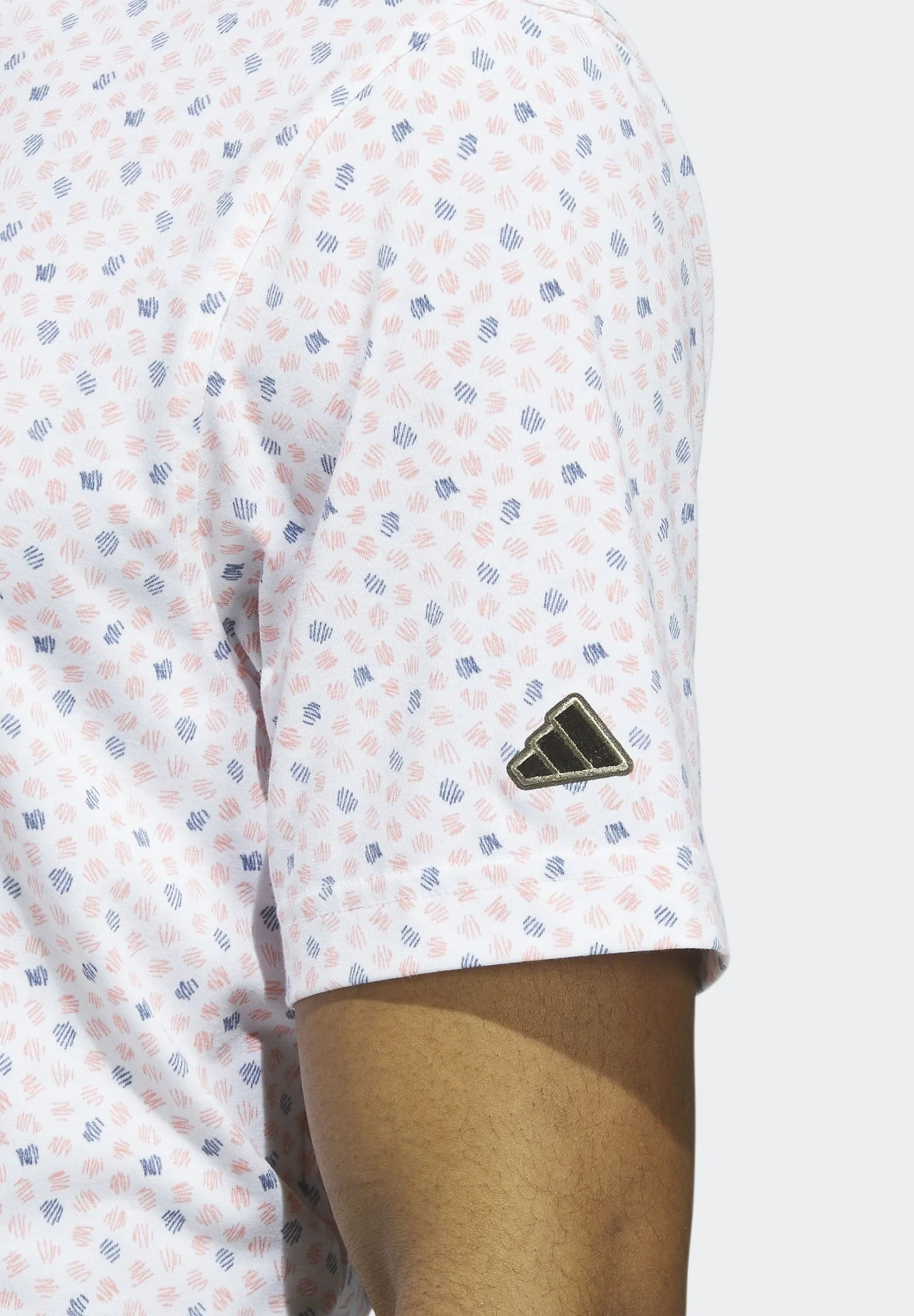 ADIDAS PERFORMANCE Go-To Print Golf - Poloshirt - Coral Fusion 6 ADIDAS PERFORMANCE Go-To Print Golf - Poloshirt - Coral Fusion - Afbeelding 4